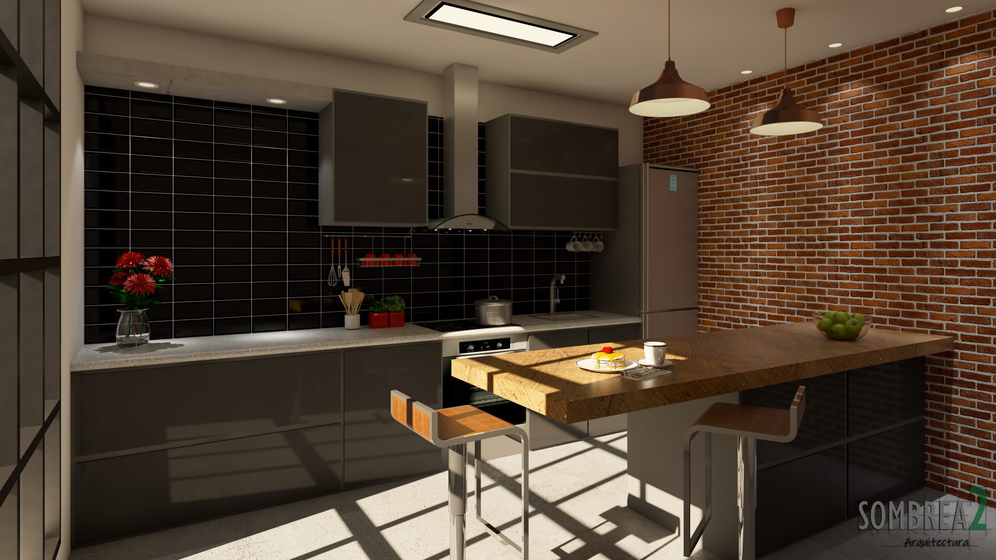 Top 5 tipos de Distribución de Cocinas - Sombreados